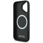 BMW M Quilted Logo MagSafe dėklas iPhone 17 – juodas