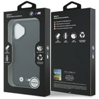 BMW M Quilted Logo MagSafe dėklas iPhone 17 – juodas