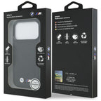 BMW M Quilted MagSafe dėklas iPhone 17 Pro – juodas