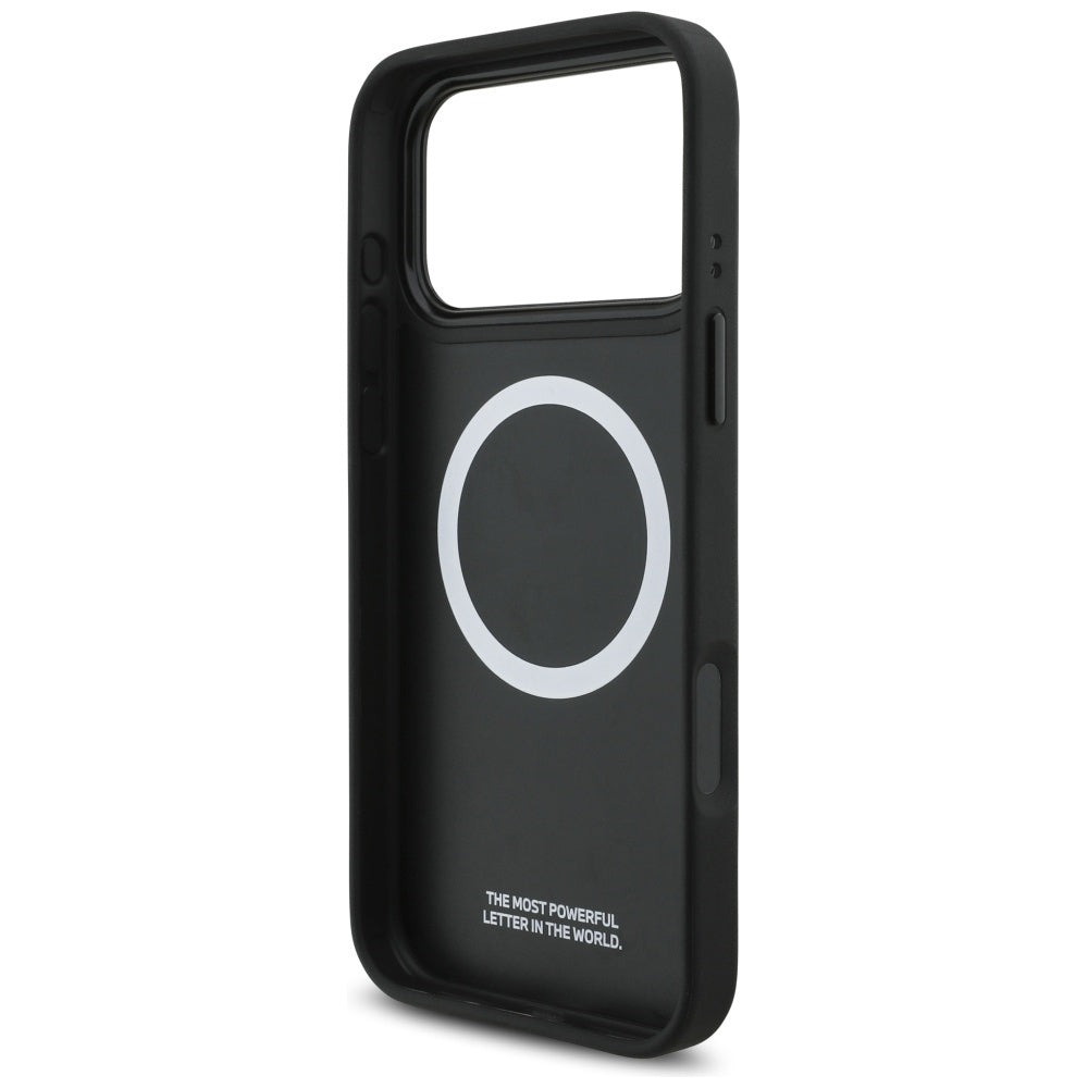 BMW MagSafe dėklas iPhone 17 Pro Max – juodas