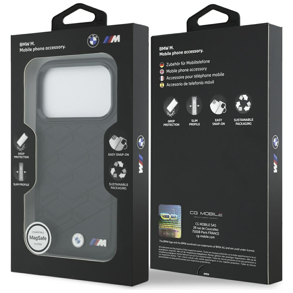 BMW M formos logotipas MagSafe Dėklas, skirtas iPhone 17 Pro - Black