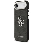 Guess 4G Big 4G Classic Logo dėklas, skirtas iPhone 17 Air - juodas