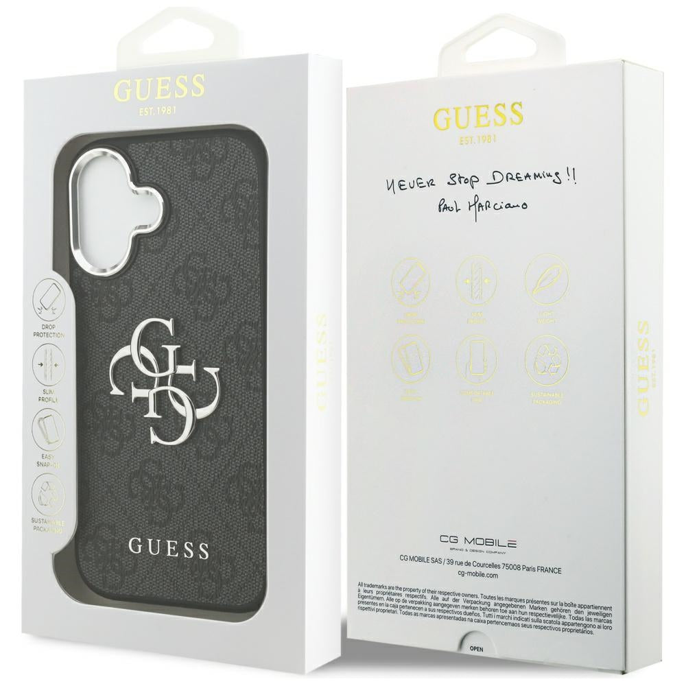 Guess 4G Big 4G Classic Logo Case iPhone 17 - juodas