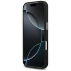 Guess 4G Big 4G Classic Logo dėklas, skirtas iPhone 17 Pro - juodas