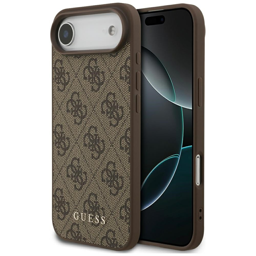 Guess 4G Classic dėklas iPhone 17 Air – rudas