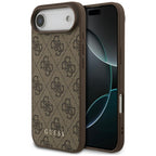 Guess 4G Classic dėklas iPhone 17 Air – rudas