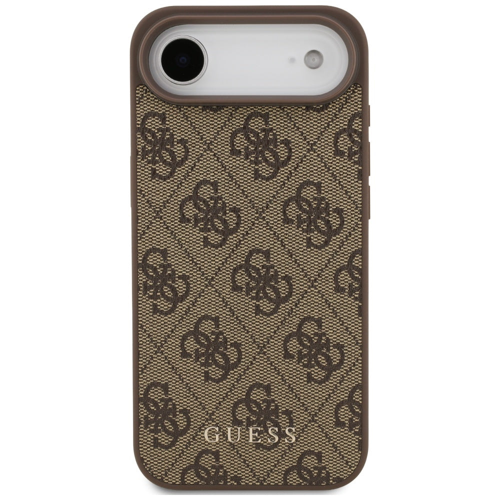 Guess 4G Classic dėklas iPhone 17 Air – rudas