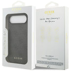 Guess 4G Klasikinis iPhone dėklas 17 Air - juodas -- Cell phone cases and covers