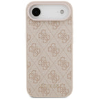 Guess 4G Classic dėklas iPhone 17 Air – rožinis