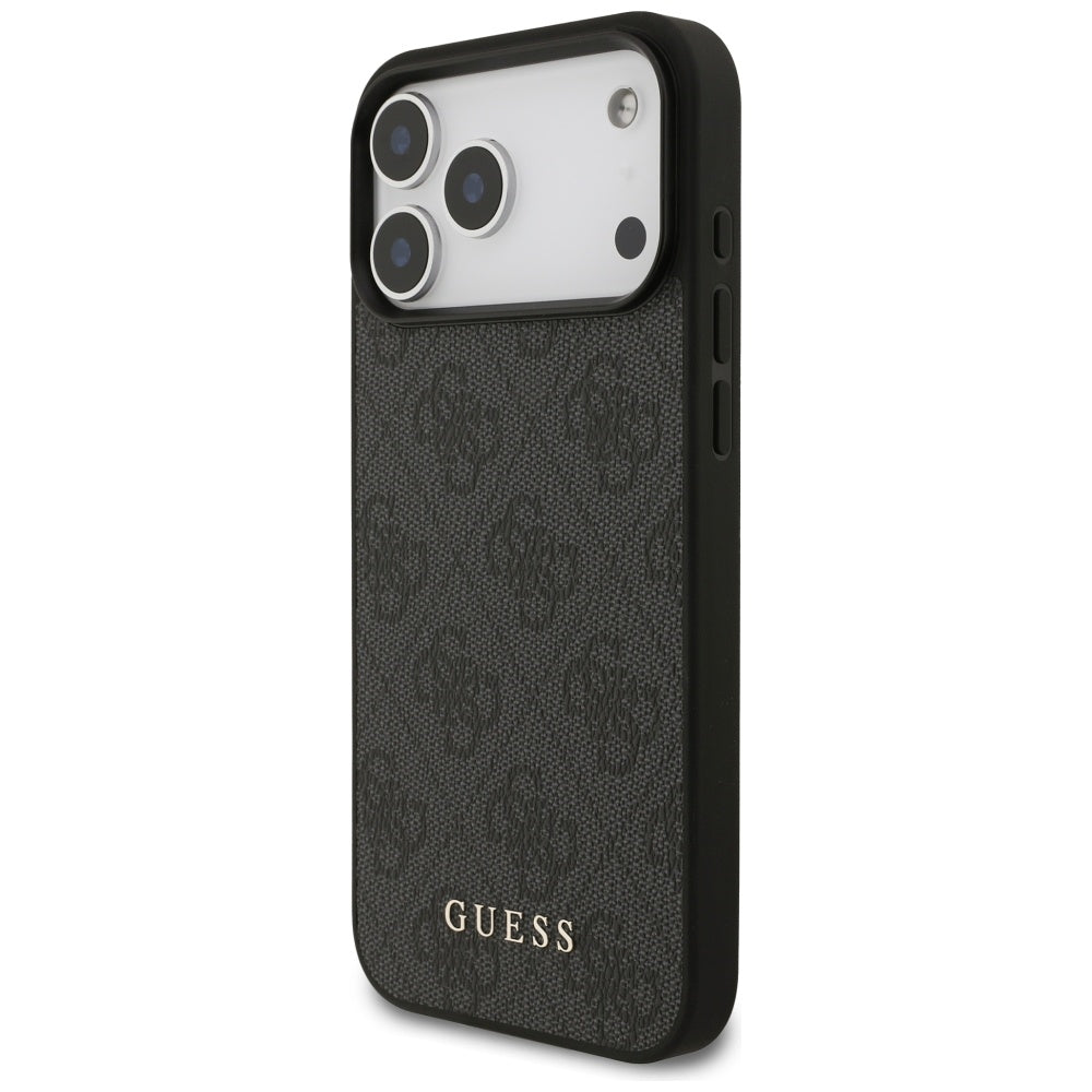 Guess 4G Classic dėklas iPhone 17 Pro Max - Juodas -- iPhone 17 Pro Max