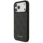 Guess 4G Classic dėklas iPhone 17 Pro Max - Juodas -- iPhone 17 Pro Max