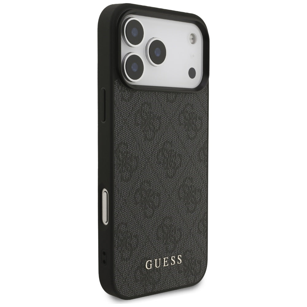 Guess 4G Classic dėklas iPhone 17 Pro Max - Juodas -- iPhone 17 Pro Max
