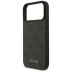Guess 4G Classic dėklas iPhone 17 Pro Max - Juodas -- iPhone 17 Pro Max