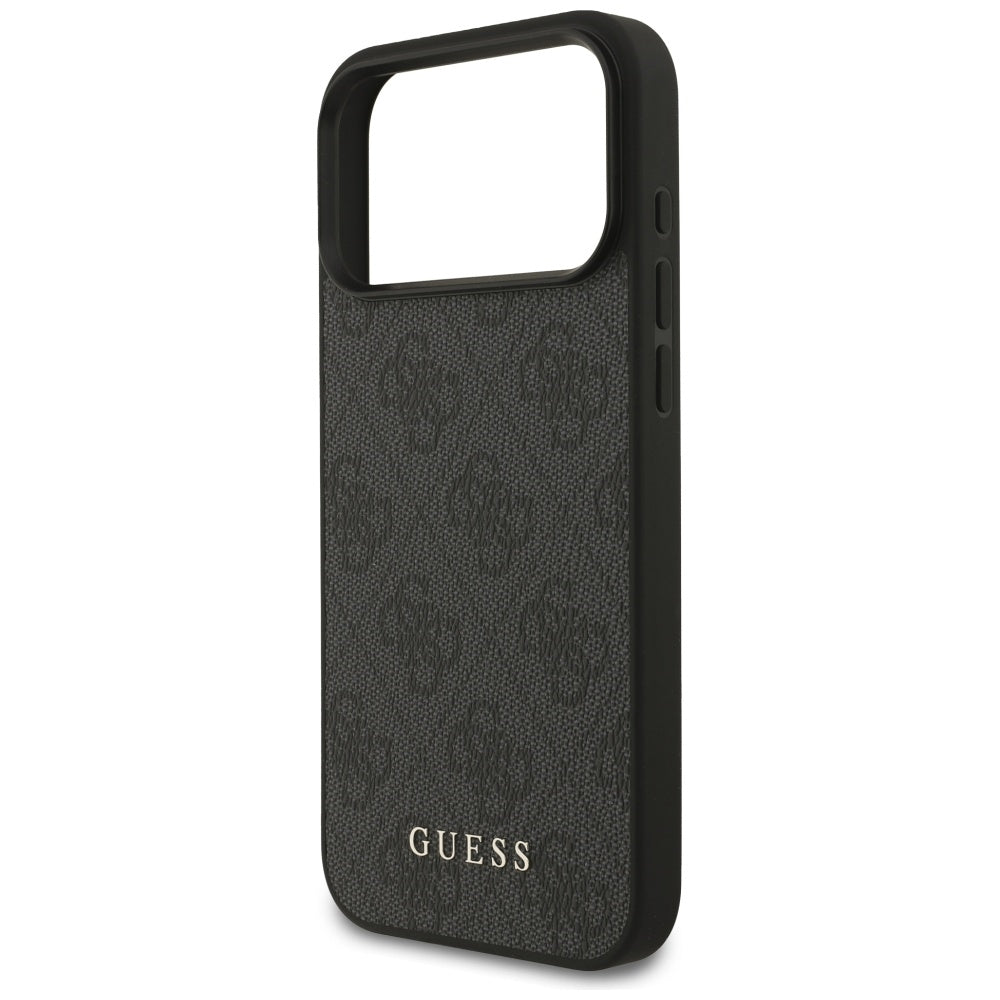 Guess 4G Classic dėklas iPhone 17 Pro Max - Juodas -- iPhone 17 Pro Max