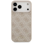 Guess 4G Classic dėklas iPhone 17 Pro Max – rožinis -- iPhone 17 Pro Max
