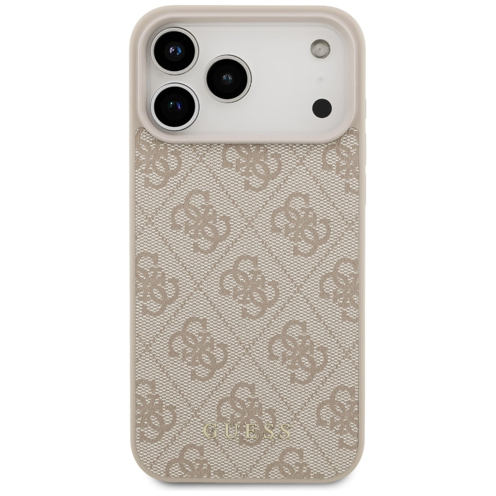 Guess 4G Classic dėklas iPhone 17 Pro Max – rožinis -- iPhone 17 Pro Max