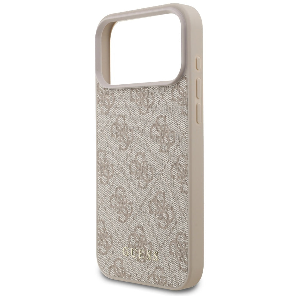 Guess 4G Classic dėklas iPhone 17 Pro Max – rožinis -- iPhone 17 Pro Max