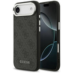 Guess 4G Classic Logo MagSafe dėklas iPhone 17 Air - juodas
