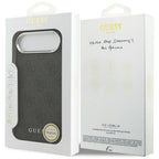 Guess 4G Classic Logo MagSafe dėklas iPhone 17 Air - juodas