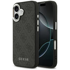 Guess 4G Classic Logo MagSafe dėklas iPhone 17 - juodas -- iPhone 17