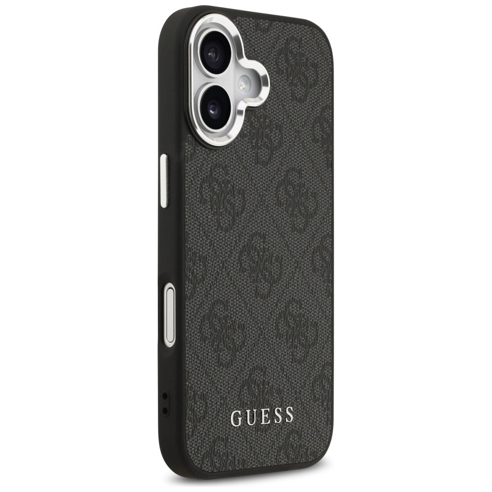 Guess 4G Classic Logo MagSafe dėklas iPhone 17 - juodas -- iPhone 17