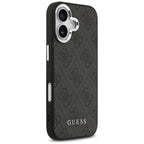 Guess 4G Classic Logo MagSafe dėklas iPhone 17 - juodas -- iPhone 17
