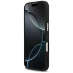 Guess 4G Classic Logo MagSafe dėklas iPhone 17 - juodas -- iPhone 17