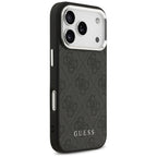 Guess MagSafe dėklas iPhone 17 Pro – juodas