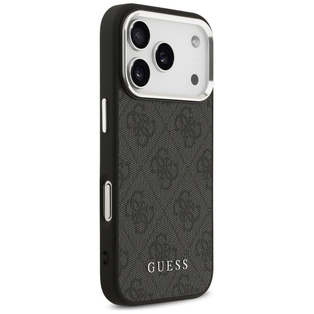 Guess MagSafe dėklas iPhone 17 Pro – juodas