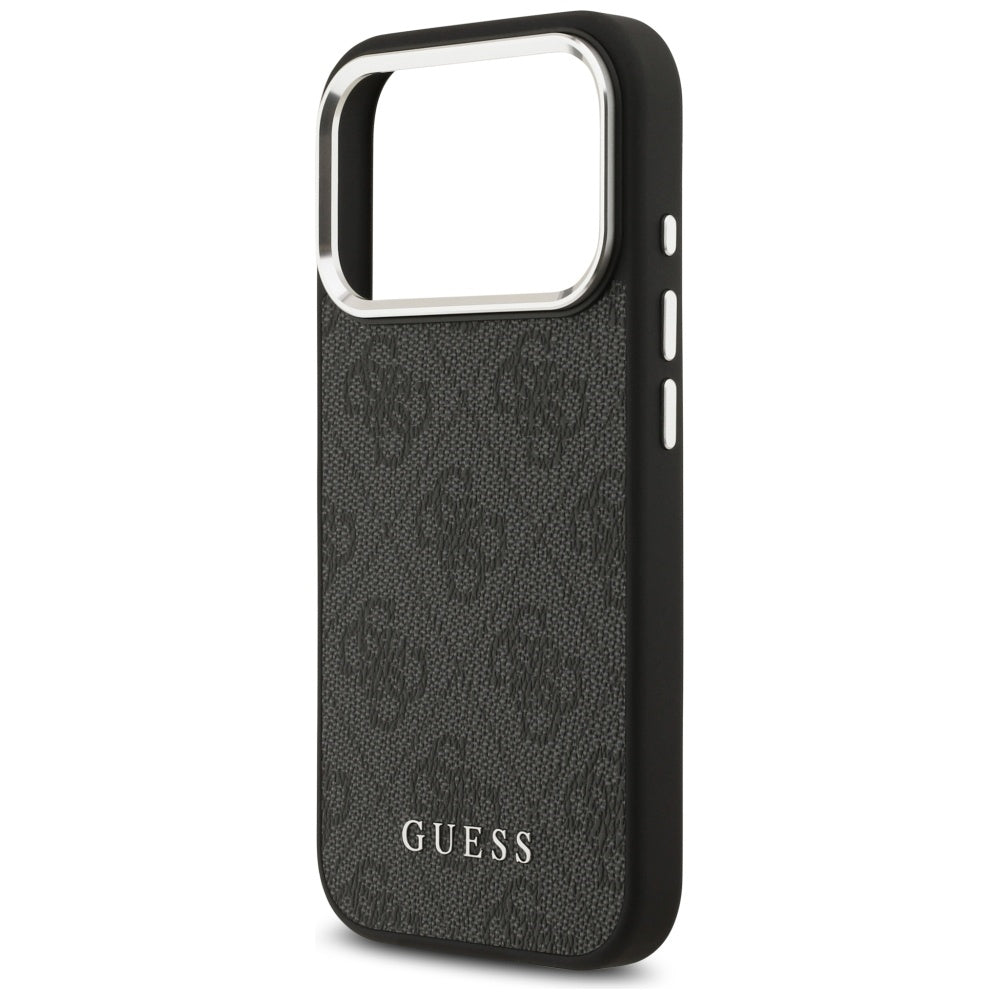 Guess MagSafe dėklas iPhone 17 Pro – juodas