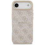 Guess MagSafe dėklas iPhone 17 Air – rožinis
