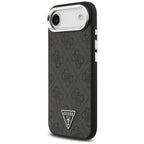 Guess 4G Triangle Logo MagSafe dėklas iPhone 17 Air - juodas