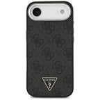 Guess 4G Triangle Logo MagSafe dėklas iPhone 17 Air - juodas
