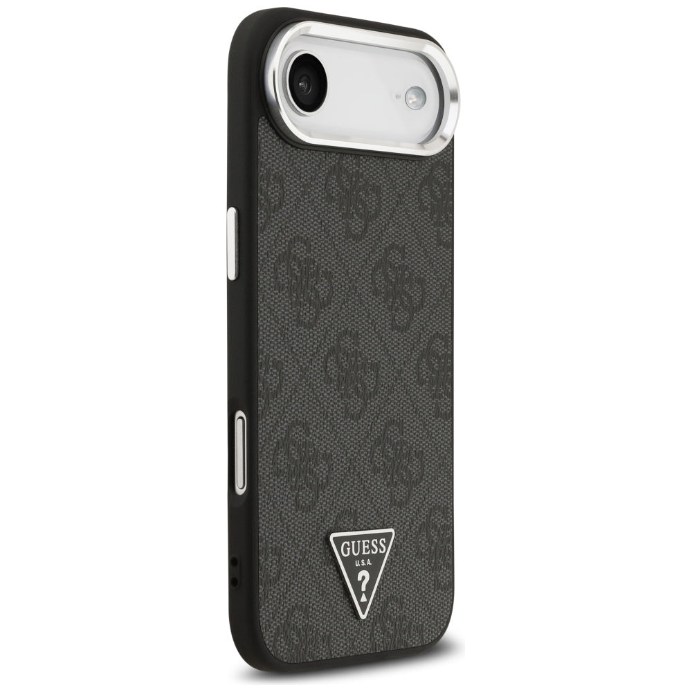 Guess 4G Triangle Logo MagSafe dėklas iPhone 17 Air - juodas