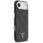 Guess 4G Triangle Logo MagSafe dėklas iPhone 17 Air - juodas