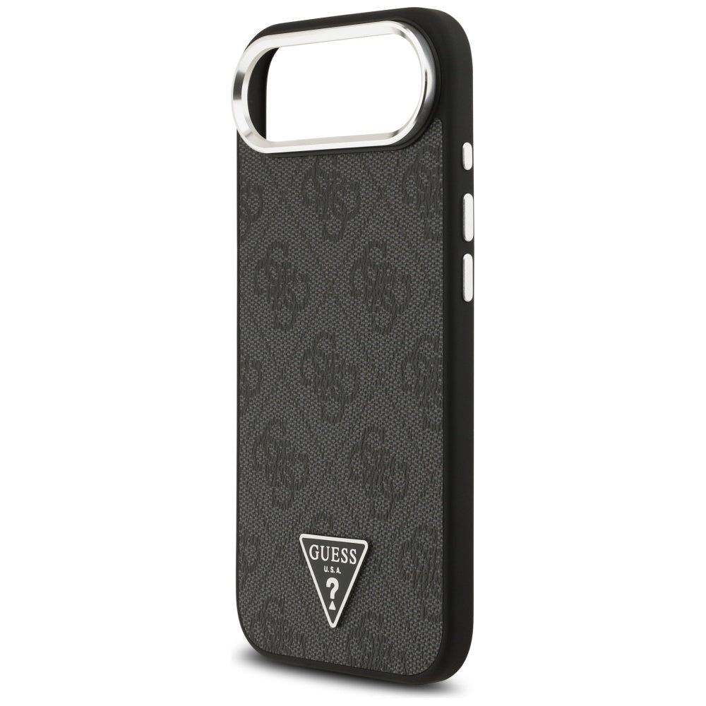 Guess 4G Triangle Logo MagSafe dėklas iPhone 17 Air - juodas