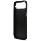 Guess 4G Triangle Logo MagSafe dėklas iPhone 17 Air - juodas