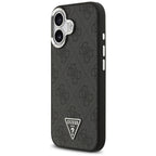 Guess 4G Triangle Logo MagSafe dėklas iPhone 17 - juodas