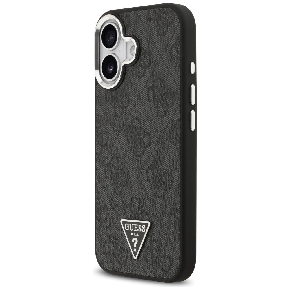 Guess 4G Triangle Logo MagSafe dėklas iPhone 17 - juodas