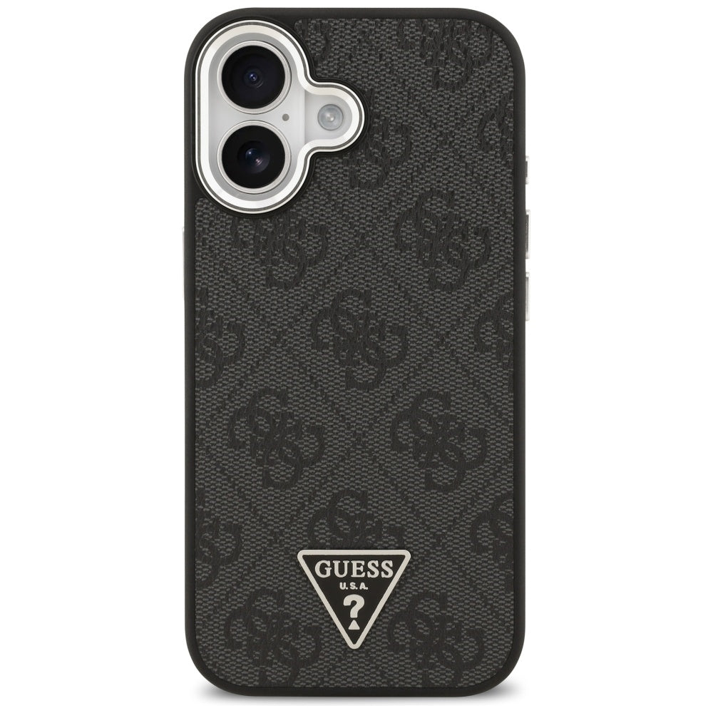 Guess 4G Triangle Logo MagSafe dėklas iPhone 17 - juodas