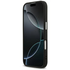 Guess 4G Triangle Logo MagSafe dėklas iPhone 17 - juodas