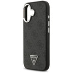 Guess 4G Triangle Logo MagSafe dėklas iPhone 17 - juodas