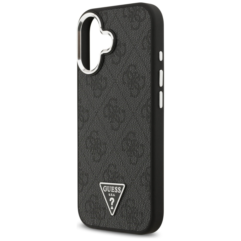 Guess 4G Triangle Logo MagSafe dėklas iPhone 17 - juodas