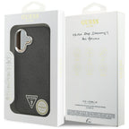 Guess 4G Triangle Logo MagSafe dėklas iPhone 17 - juodas
