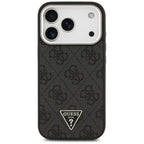 Guess MagSafe dėklas iPhone 17 Pro – juodas
