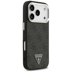 Guess MagSafe dėklas iPhone 17 Pro – juodas