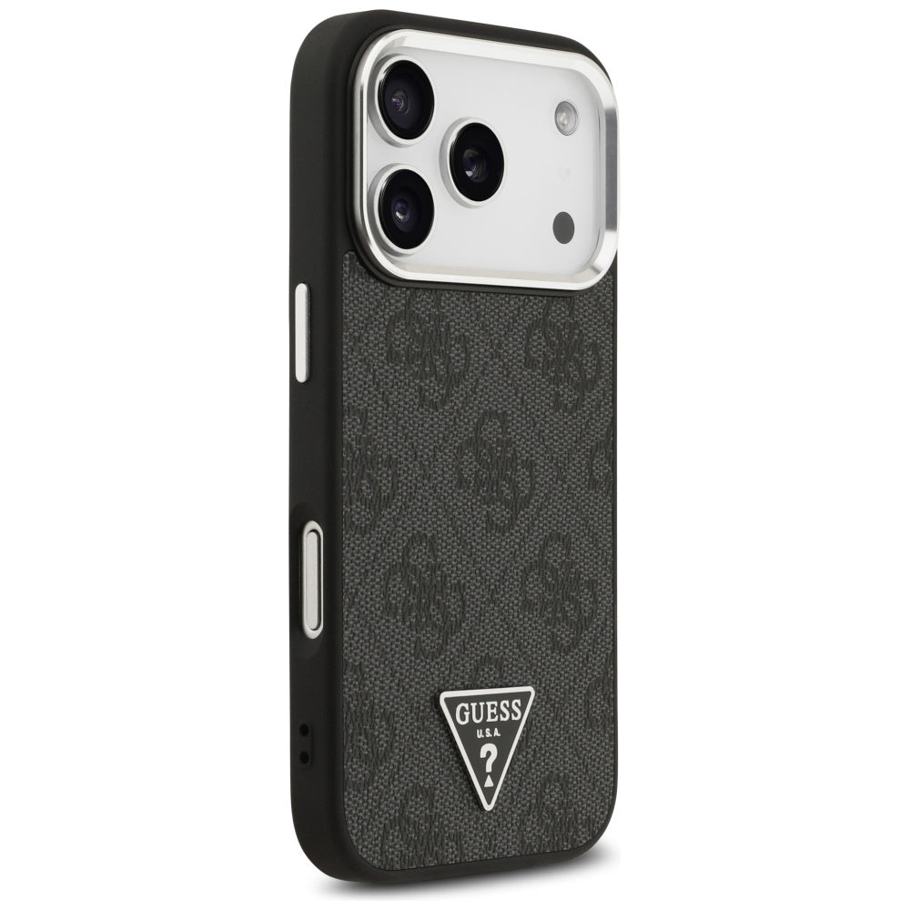 Guess MagSafe dėklas iPhone 17 Pro – juodas