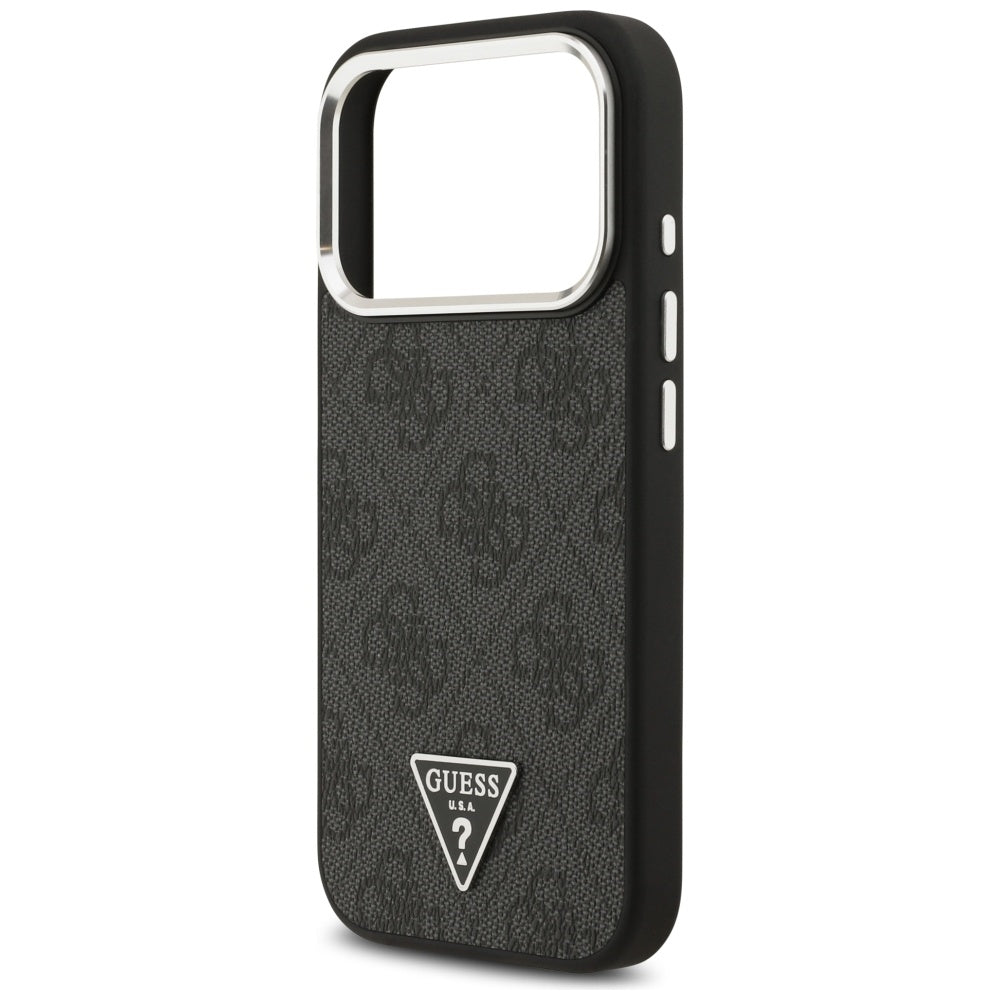 Guess MagSafe dėklas iPhone 17 Pro – juodas