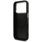 Guess MagSafe dėklas iPhone 17 Pro – juodas