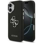 Guess 4G dėklas iPhone 17 – juodas
